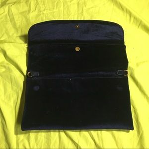 Vintage velvet pocketbook